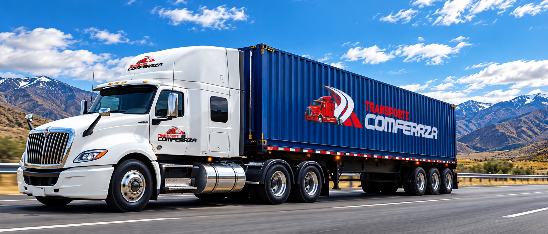 Flota COMFERRZA de camiones Scania